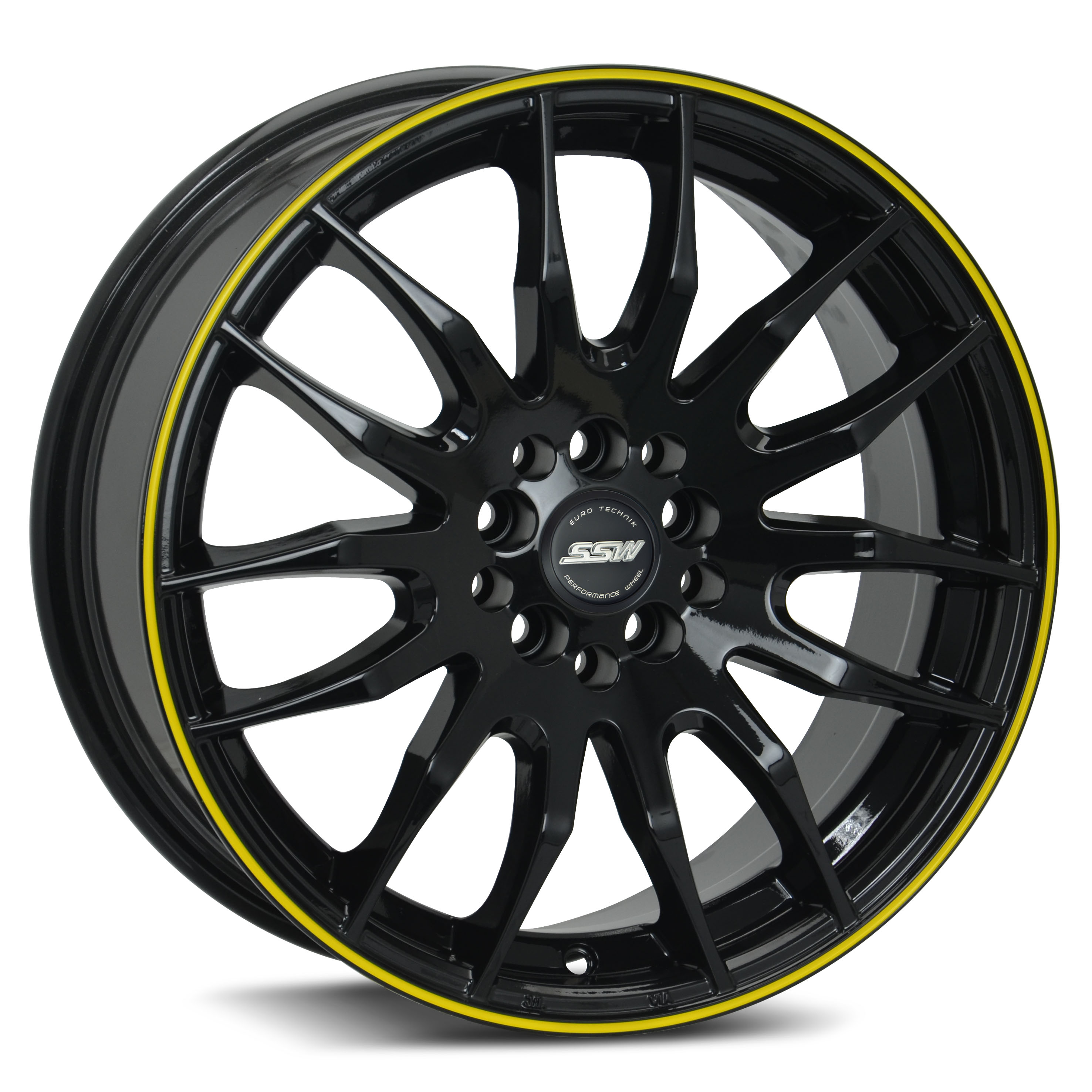 SSW S125 17X7.5 ET:45 8X100/108 73.1 BLK MATT (Made In Thailand)